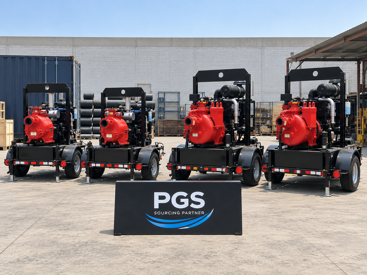 Equipos de bombeo PGS — configuración de menor tamaño